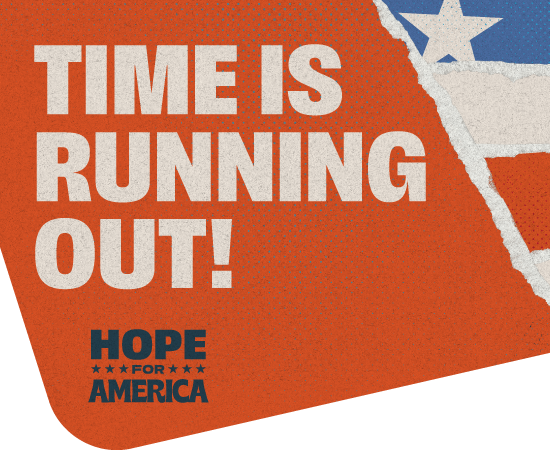 Time Is Running Out!