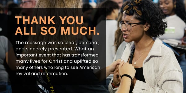 "The message was so clear, personal, and sincerely presented. . ."&nbsp;