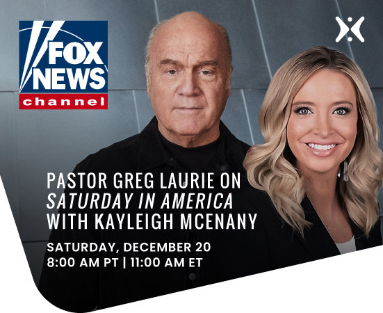 Join Greg Laurie with Kayleigh McEnany on FOX News