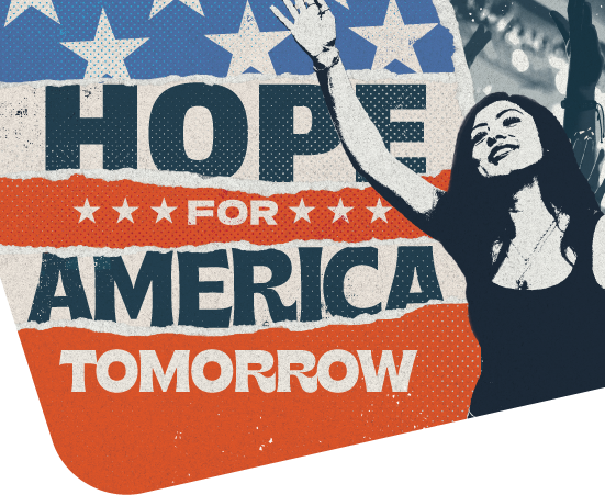 Hope for America is happening tomorrow!