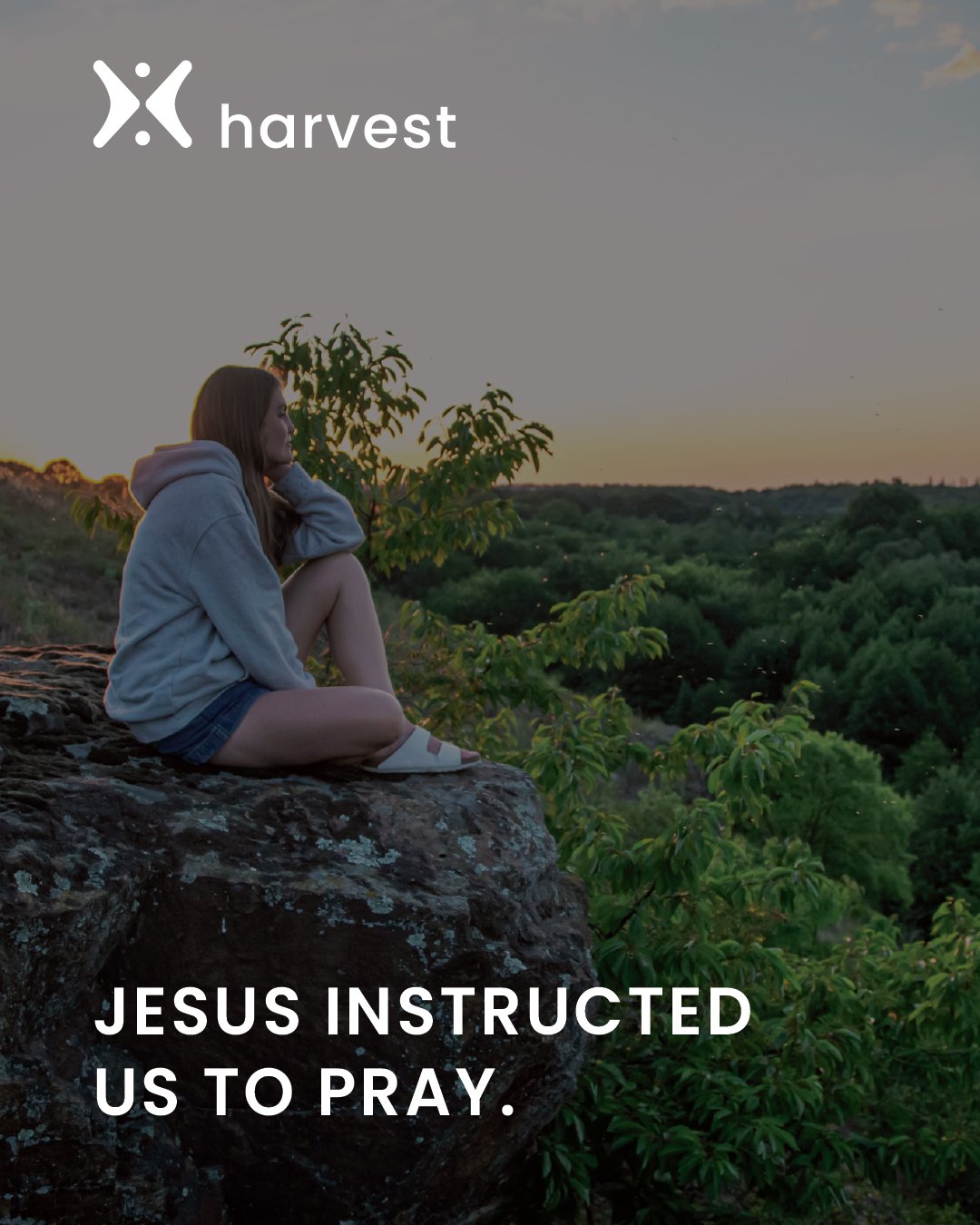 Jesus instructed us to pray.
